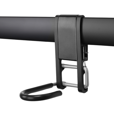 DuraTrax - Black Open Horizontal Hook NZ