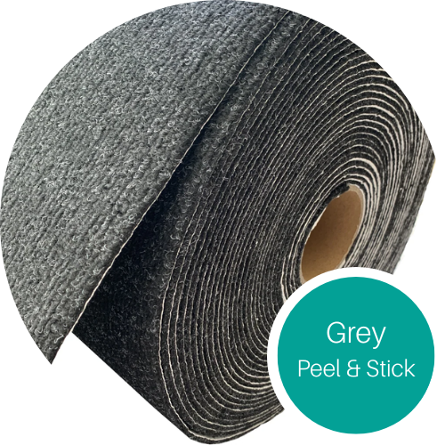 Grey Peel & Stick Carpet NZ