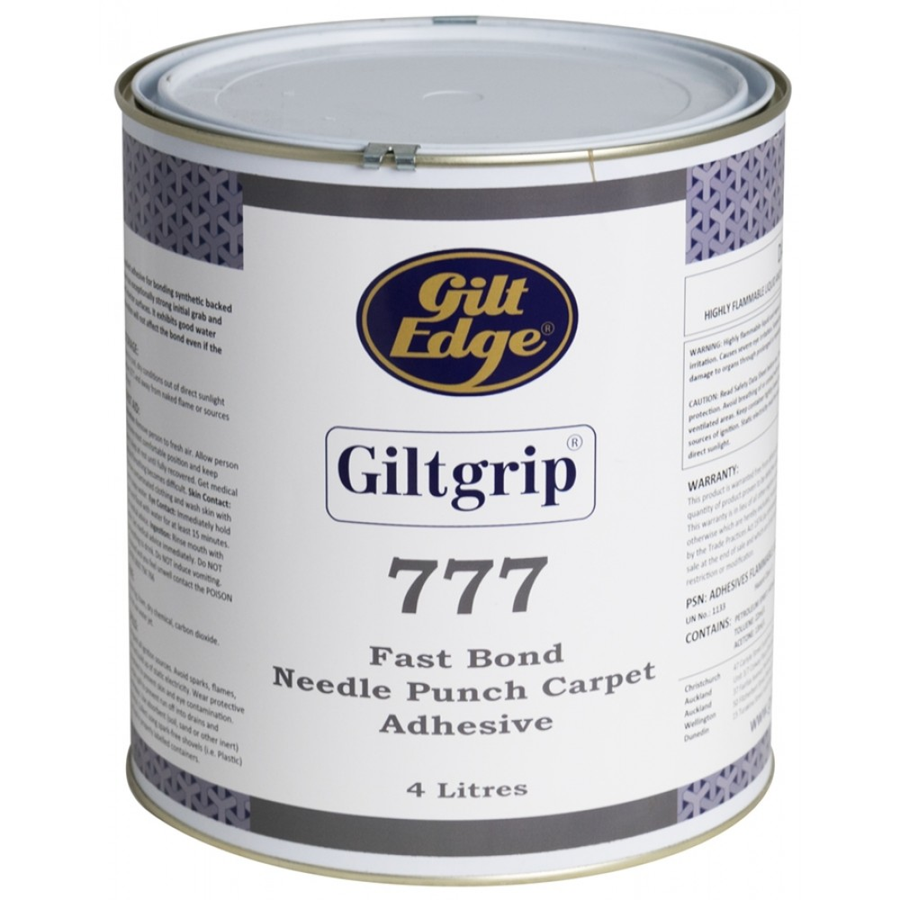 Giltgrip 777 Garage Carpet Adhesive (4L)